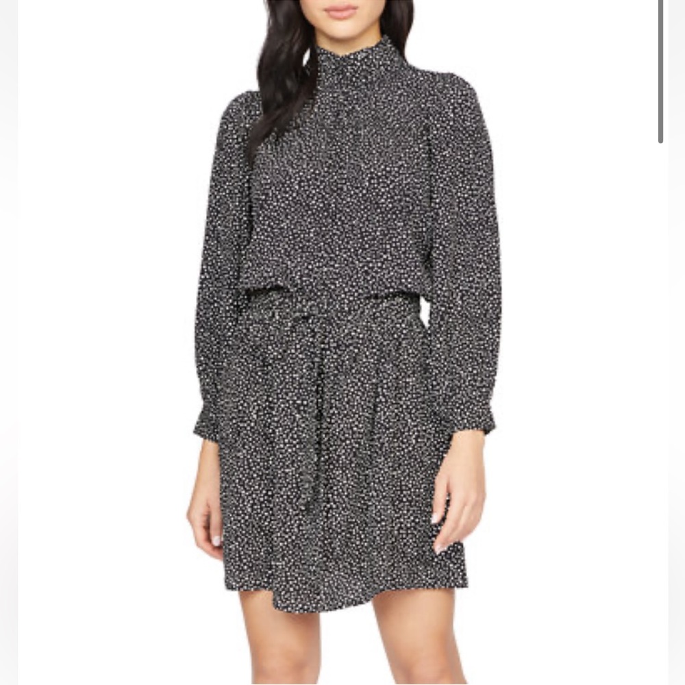 SANCTUARY Women’s On The Town Black White Dress 0